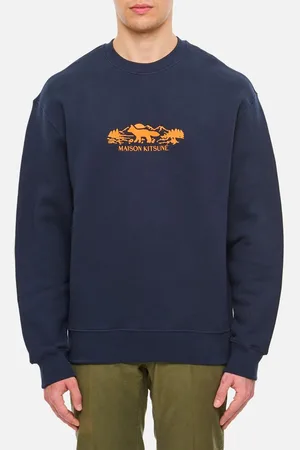 Maison Kitsuné Felpa Con Stampa XL