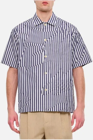SACAI Camicia A Maniche Corte A Righe 2