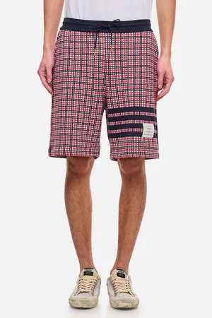 Thom Browne Shorts In Cotone Felpa 4righe 1