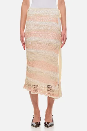 Sportmax Ecuador Gonna Midi In Cotone All