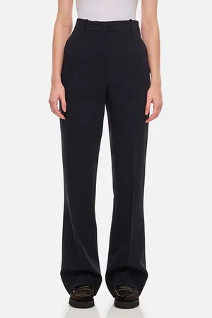Golden Goose Pantaloni In Crepe Di Viscosa E Lana 44