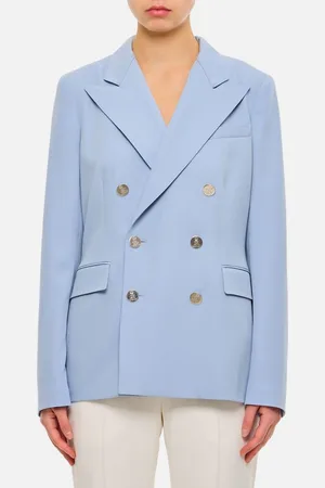 Ralph Lauren Giacca Doppiopetto In Gabardine Di Lana Camden 6
