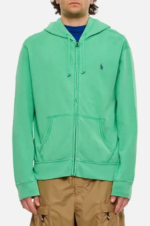 Ralph Lauren Felpa Con Zip In Cotone XL