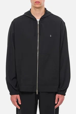 Givenchy Felpa Con Cappuccio E Zip In Lana 48