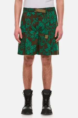 SACAI Pantaloni Corti Con Stampa Floreale 1