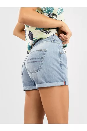 Hurley Donna Pantaloncini - Oceancare Mini Denim Shorts blu