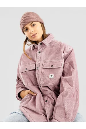 Element Donna Giacche invernali - Saskatch Cord Jacket rosa