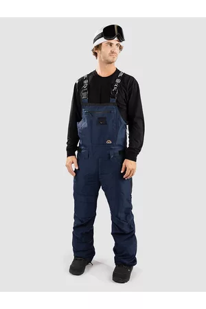 Coal Uomo Pantaloni - Bridger Bib Pants blu