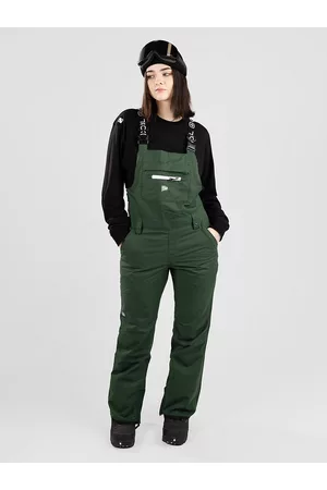 Coal Donna Pantaloni - North Twin Bib Pants verde