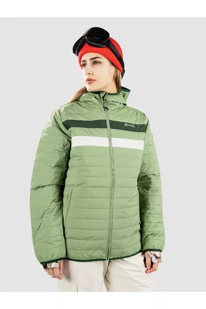 Coal Barbeau Insulator Jacket verde