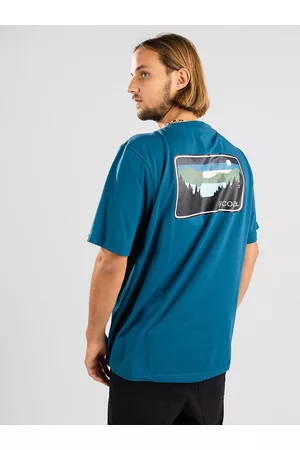 Coal Uomo T-shirt a maniche corte - Klamath T-Shirt blu