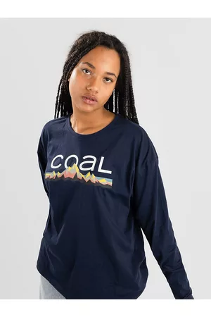 Coal Heather Lake Long Sleeve T-Shirt blu