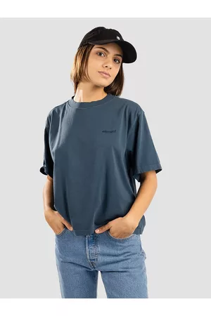 Element Donna T-shirt a maniche corte - Basic Pigment T-Shirt blu