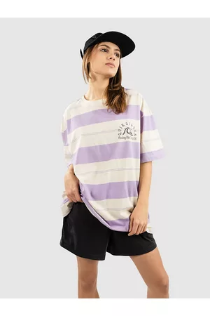 Quiksilver Donna T-shirt a maniche corte - Uni Stripe T-Shirt fantasia