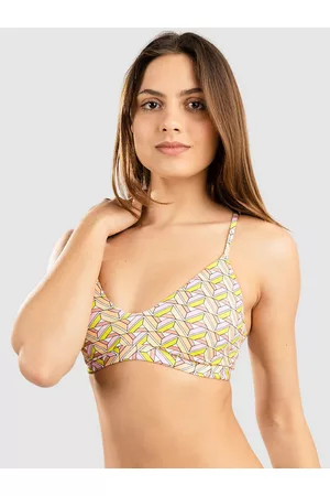 Hurley Donna Bikini - City Block Adjustable Bikini Top giallo