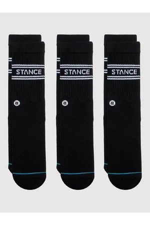 Stance Basic 3 Pack Crew Socks nero