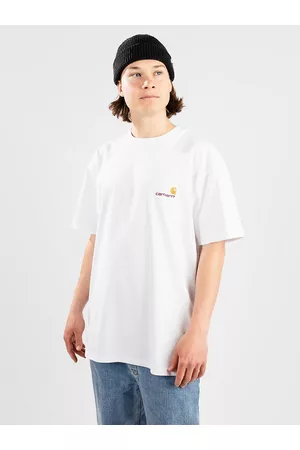 Carhartt American Script T-Shirt bianco