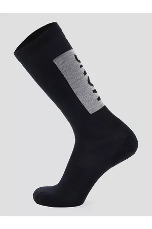 MONS ROYALE Merino Snow Calze Funzionali nero