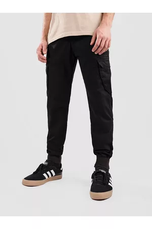 Reell Reflex Rib Cargo Pantaloni nero