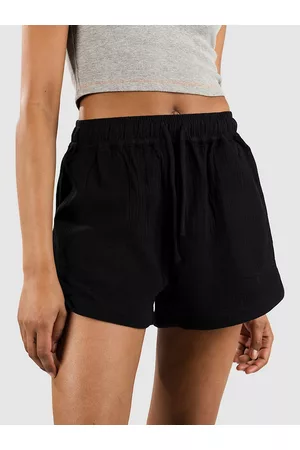 Blue Tomato Linen Pantaloncini nero