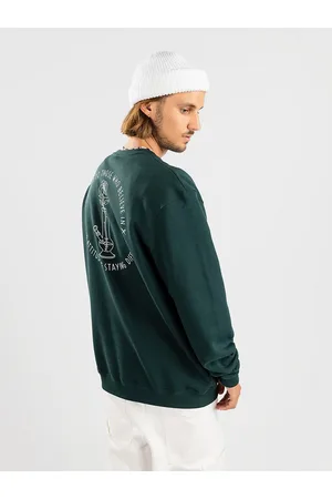 Iriedaily Rosebong Crew Felpa verde