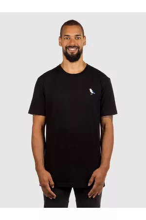 Cleptomanicx Embro Gull T-Shirt nero