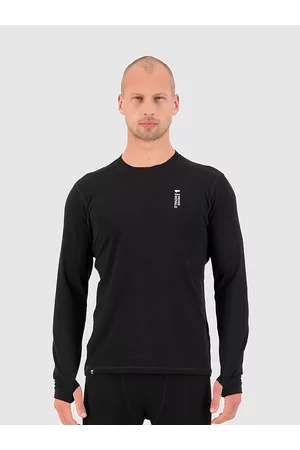 MONS ROYALE Merino Cascade Flex Maglietta Funzionale nero
