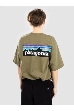 Patagonia P-6 Logo Responsibili T-Shirt verde