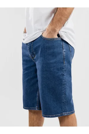 Homeboy X-tra BAGGY Denim Pantaloncini blu