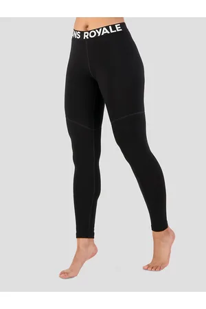 MONS ROYALE Merino Cascade Flex Legging Pantaloni Funzionali nero