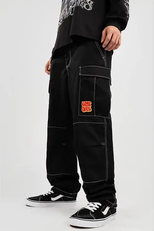 Empyre Sk8 Cargo Emb Stitch Pantaloni nero