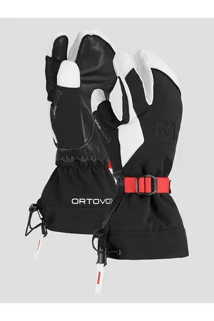 ORTOVOX Merino Freeride 3 Finger Muffole nero