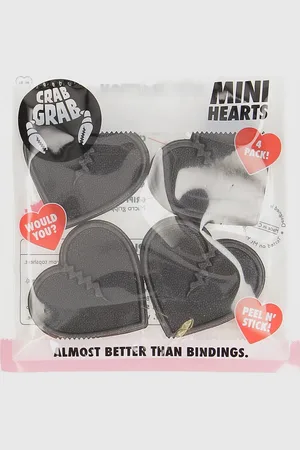 Crab Grab Mini Hearts Stomp Pad nero
