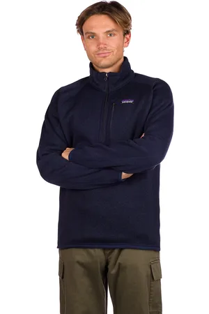 Patagonia Better 1/4 Felpe con Zip e Cappuccio verde
