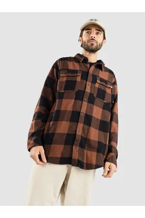 Dravus Travis Flannel Camicia marrone