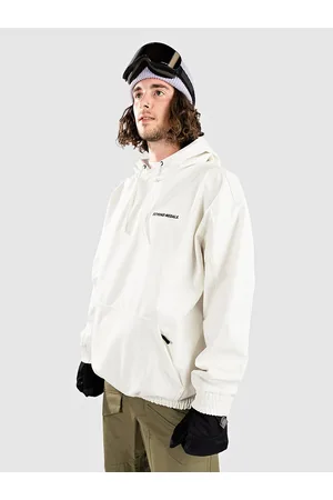 BEYOND Softshell Shred Hoodie bianco