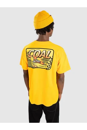 Coal Corduroy Cutter T-Shirt giallo