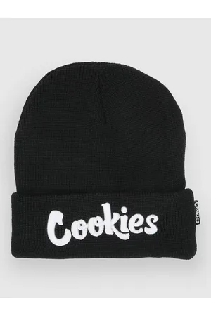 Cookies Original Mint Embroidered Knit Berretto nero