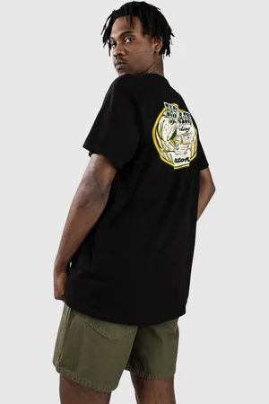 Brixton Bass Brains Swim T-Shirt nero