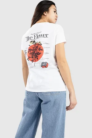 Dravus The Flower T-Shirt bianco