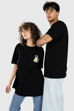 BROTHER MERLE Biker T-Shirt nero