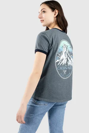 Patagonia Chouinard Crest Ringer Responsibili T-Shirt verde