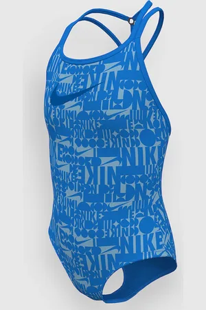 Nike T-Crossback Kids Bikini Set blu