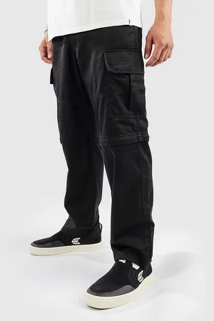 Empyre Sk8 Zip Off Cargo Pantaloni nero