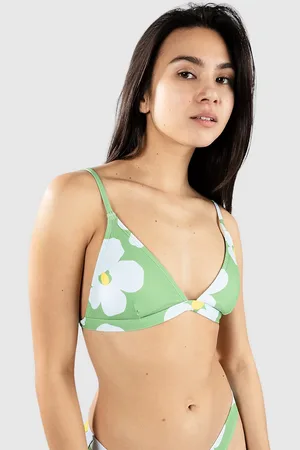 Hurley Harmony Bralette Bikini Top verde