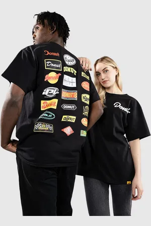 Donut 21 Logo T-Shirt nero