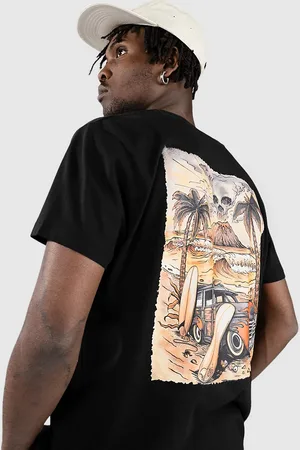 Blue Tomato Volcano Skull T-Shirt nero