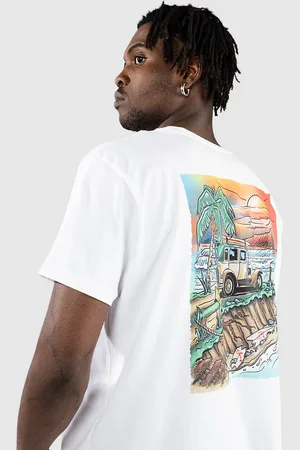 Blue Tomato Island Sundown T-Shirt bianco