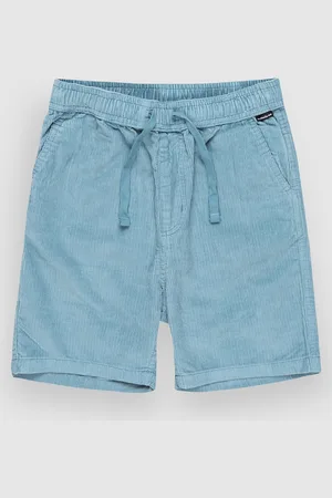 Quiksilver Taxer Cord Kids Pantaloncini blu