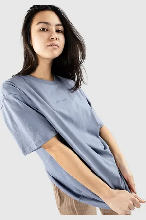Blue Tomato Minimal Boyfriend T-Shirt blu